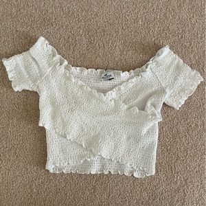 Hollister criss cross top